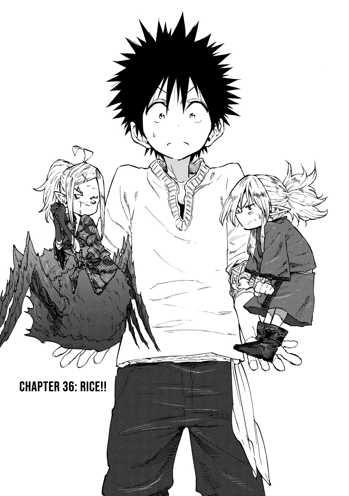 Mazumeshi Elf to Yuboku gurashi Chapter 36 1